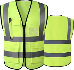 reflective-safety-vest Safty Vest ( Green)